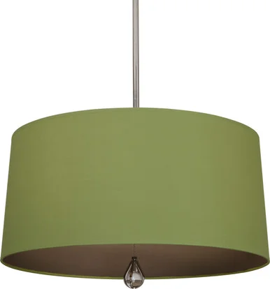 Williamsburg Custis Three Light Pendant in Polished Nickel (165|WB332)
