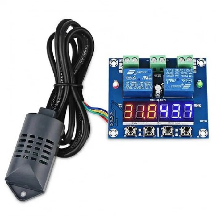 XH-M452 xh m452 upgraded 4 Wire High Sensor Temperature Humidity Controller for Incubator With Indicators Hygrometer Automatic