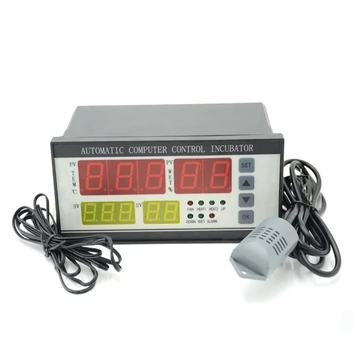 XM18 XM-18 Digital Automatic Small Egg Incubator Thermostat Controller with Temperature and Humidity Sensor (Normal)