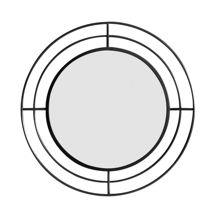 Yarry Black 24 Mirror|Miroir Yarry de 24po noir