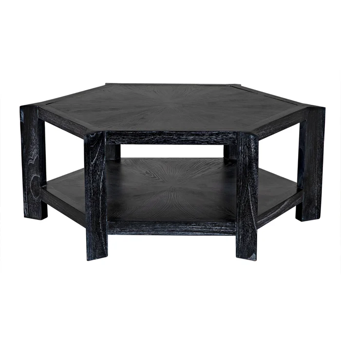 yuhuda coffee table, cinder black