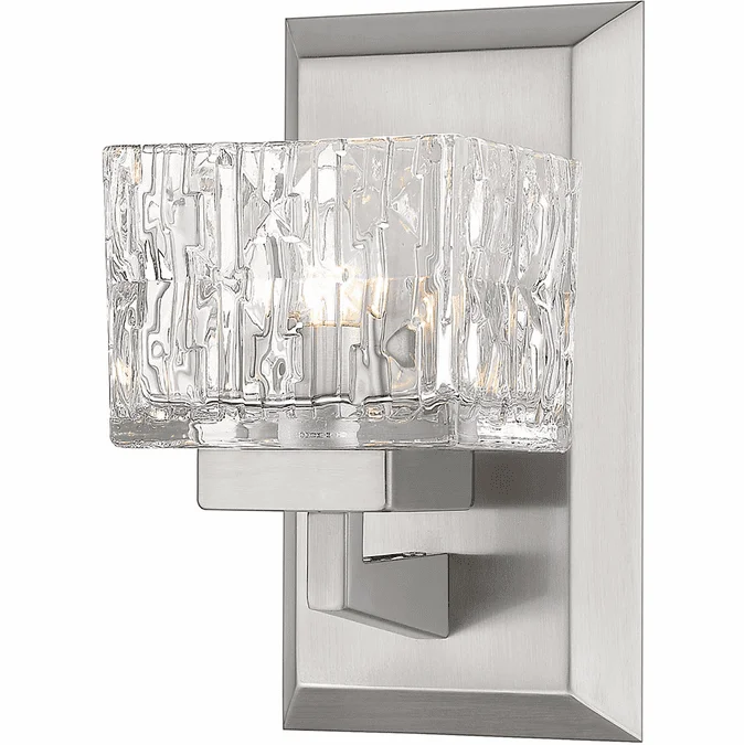 Z-Lite 1927-1S-BN Rubicon Modern Brushed Nickel Halogen Wall Sconce