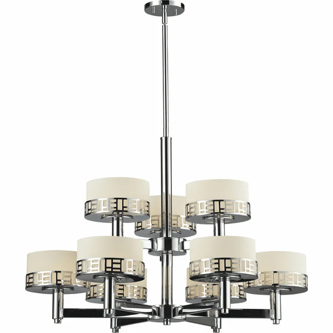 Z-Lite 328-9-CH Elea Chrome31.75″ Wide Chandelier Lighting