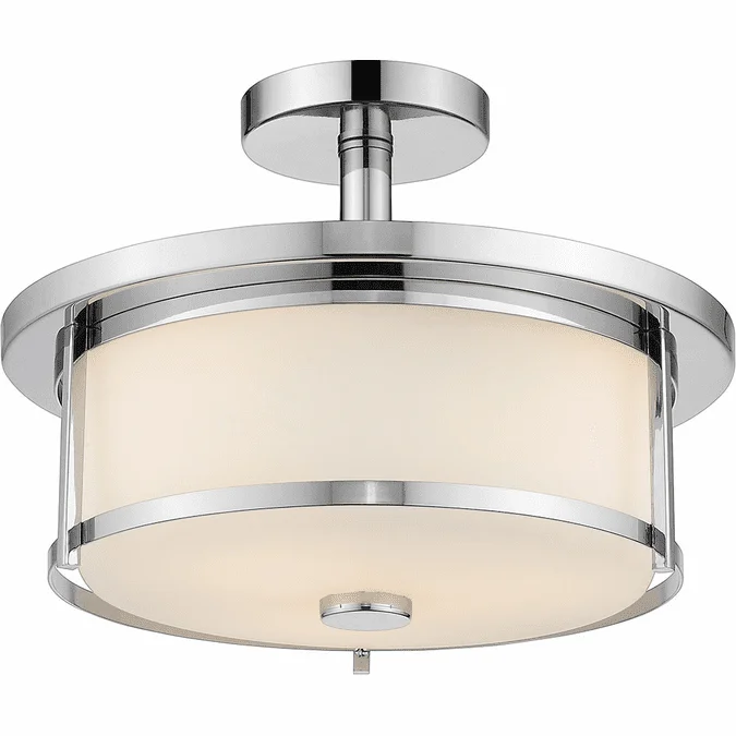 Z-Lite 465SF14-CH Savannah Chrome 14″ Overhead Light Fixture