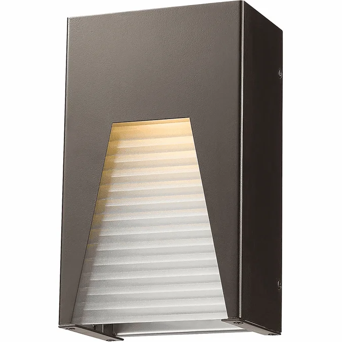 Z-Lite 561S-DBZ-SL-FRB-LED Millenial Modern Bronze Silver LED Outdoor Sconce Lighting