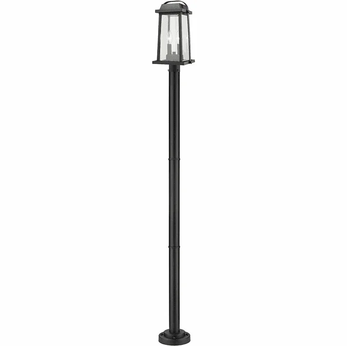 Z-Lite 574PHMR-567P-BK Millworks Black Outdoor Landscape Light Fixture