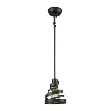 Zabrina One Light Mini Pendant in Oil Rubbed Bronze (45|65181/1)