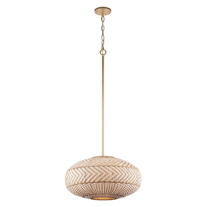 Zanzibar 4 Light Pendant By Crystorama