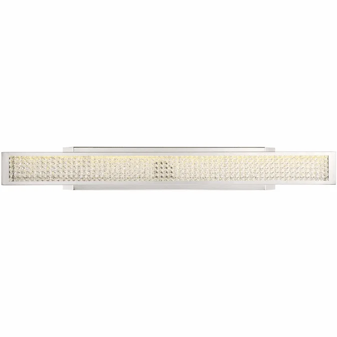 Zeev Lighting WS70023/LED/CH Polar Contemporary Chrome LED 36″ Vanity Light Fixture